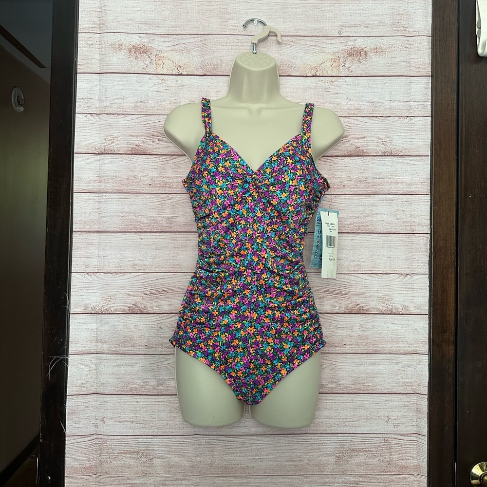 Floral one piece Swimsuit